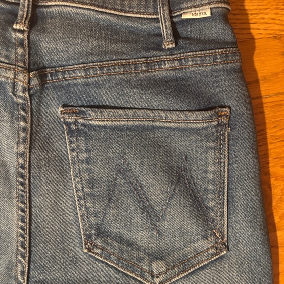 Mother NWT $238 Hustler Mid Rise Ankle Jeans 27 Read Between The Lines - Picture 6 of 7
